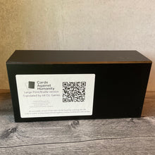 Load image into Gallery viewer, The box of the Large Print/Braille version of Cards Against Humanity