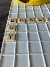 Load image into Gallery viewer, close up on the letters.