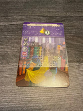 Load image into Gallery viewer, A close up of the braille on a guild card.