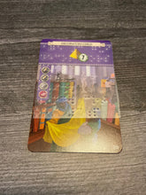 Load image into Gallery viewer, A close up of the braille on a guild card.