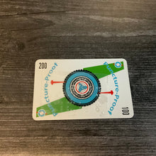 Load image into Gallery viewer, A close up on the puncture proof card