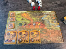 Load image into Gallery viewer, A picture of the player board with transparent braille overlay.