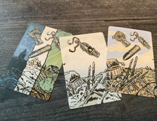 Load image into Gallery viewer, Challenge cards with braille on them