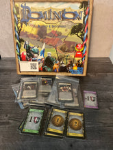 Load image into Gallery viewer, The old version of Dominion but the 2nd Edition kit is very similar. The card sets are organized into bags(not included) and all the cards have braille on them