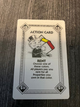 Load image into Gallery viewer, Red and Yellow rent card