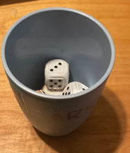 Load image into Gallery viewer, Tactile dice in the Farkle cup