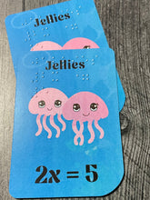 Load image into Gallery viewer, A close up on the Jellies. They score points only if you have them in pairs.