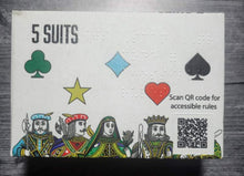 Load image into Gallery viewer, A picture of the 5 suits box.