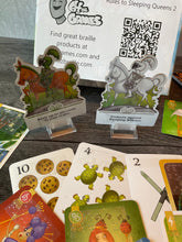 Load image into Gallery viewer, The knights with braille on them.

