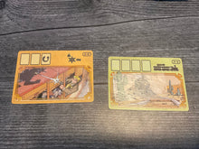 Load image into Gallery viewer, A close up of the scene cards showing the braille on them.
