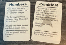 Load image into Gallery viewer, Two cards are shown, a star card and a regular card. Both have transparent braille on them
